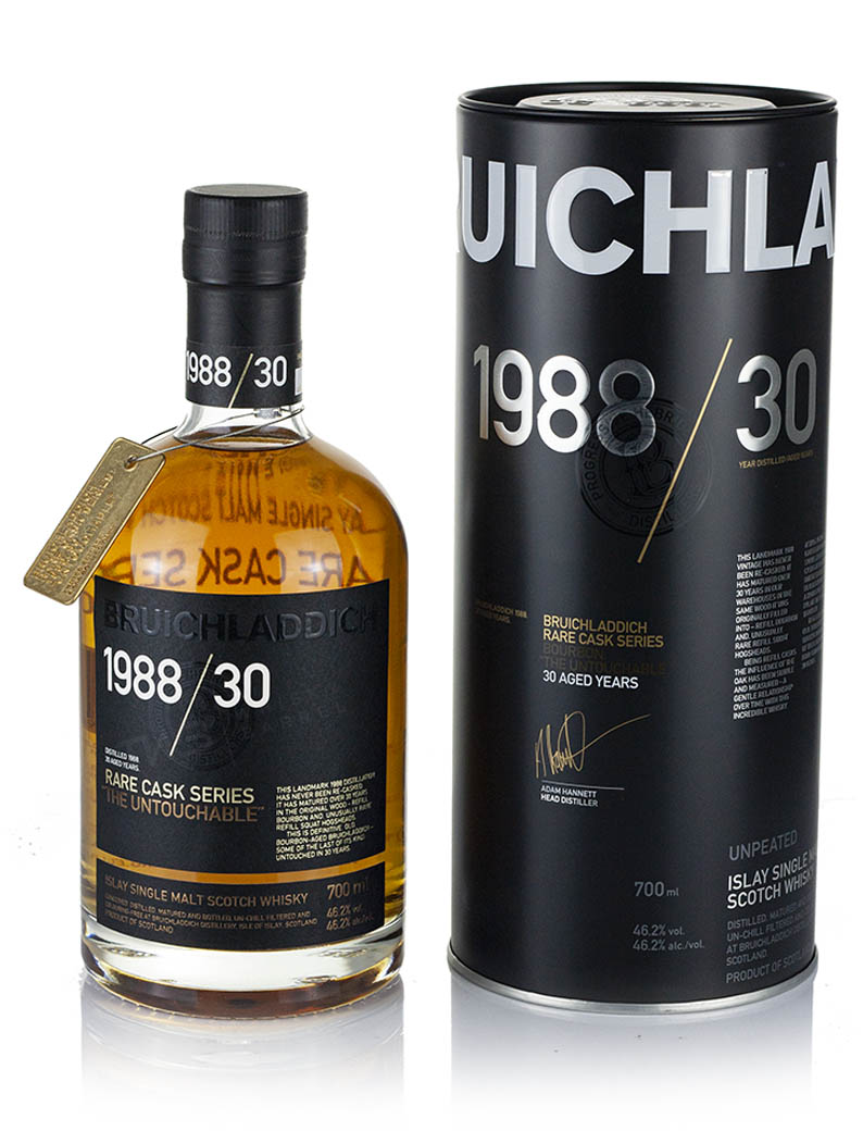 Bruichladdich 30 Year Old 1988 The Untouchable